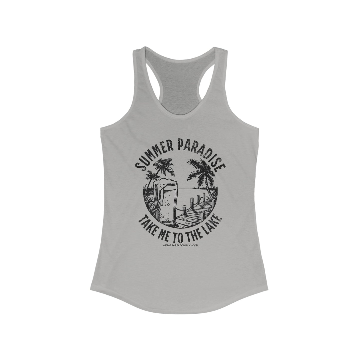 Lake Life Racerback Tank Womens