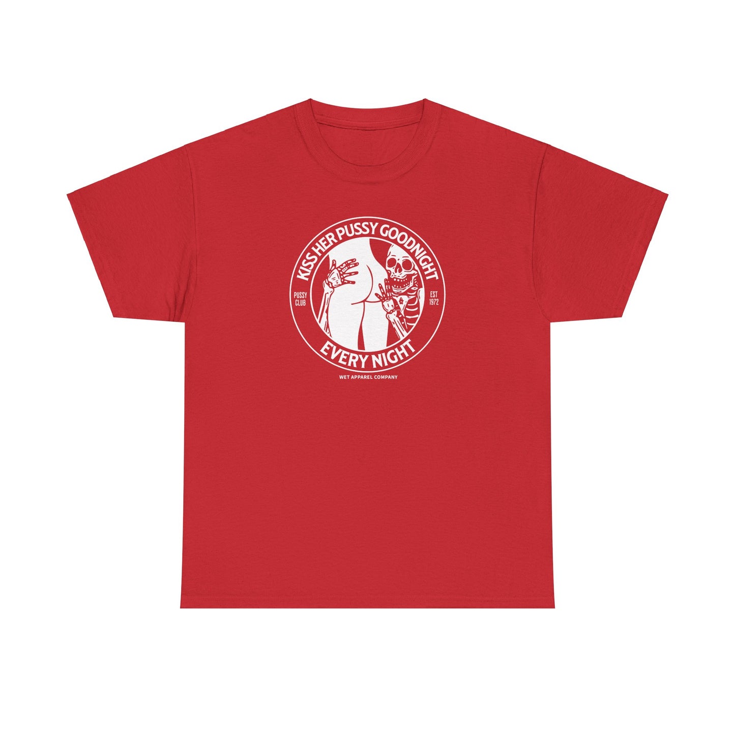 Funny Skeleton Kissing Booty Tee for Men