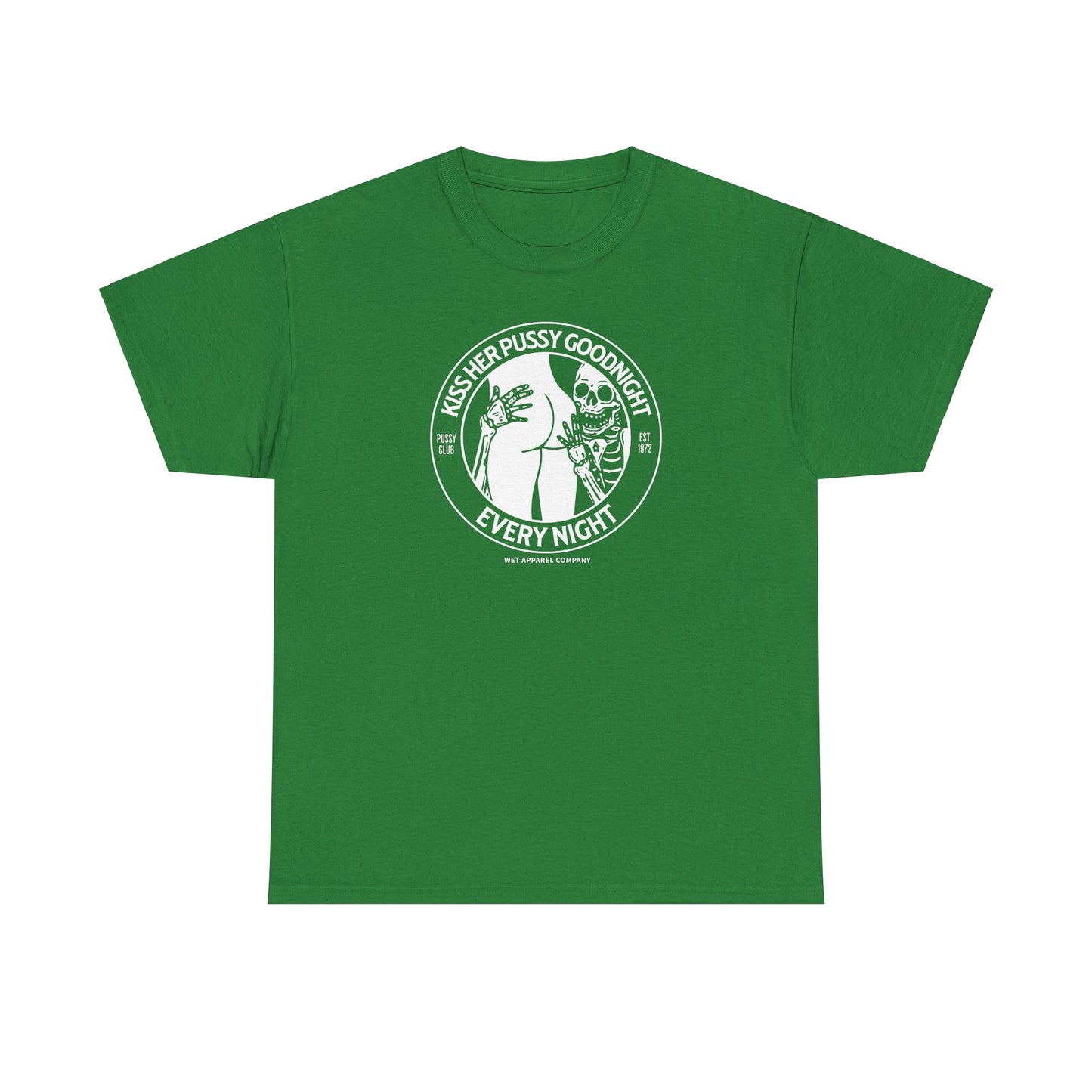 Funny Skeleton Kissing Booty Tee for Men