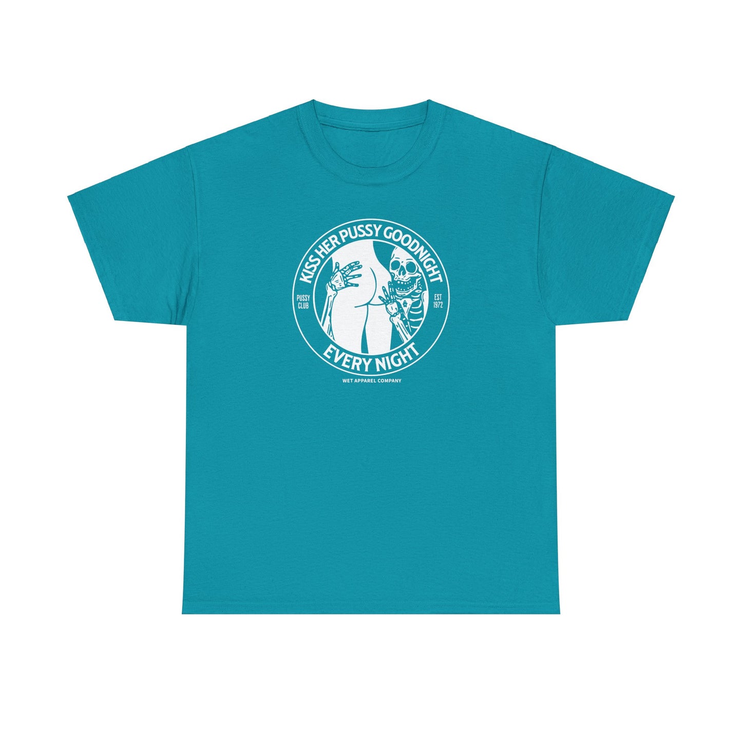 Funny Skeleton Kissing Booty Tee for Men