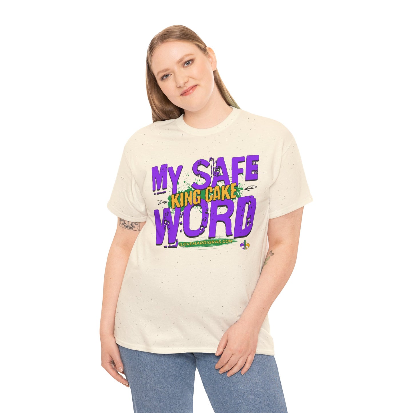 Mardi Gras "My Safe Word is King Cake"