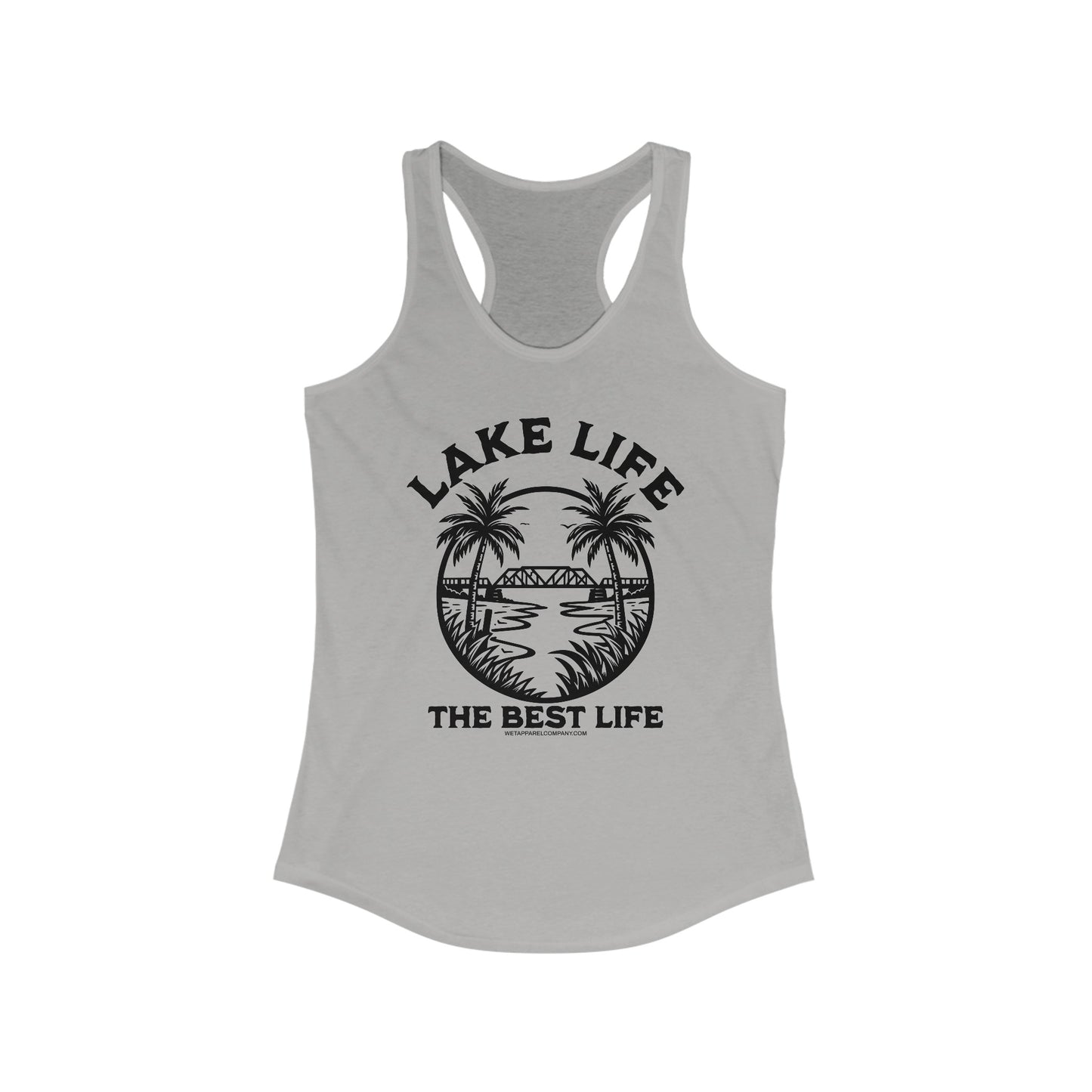 Lake Life Racerback Tank Womens