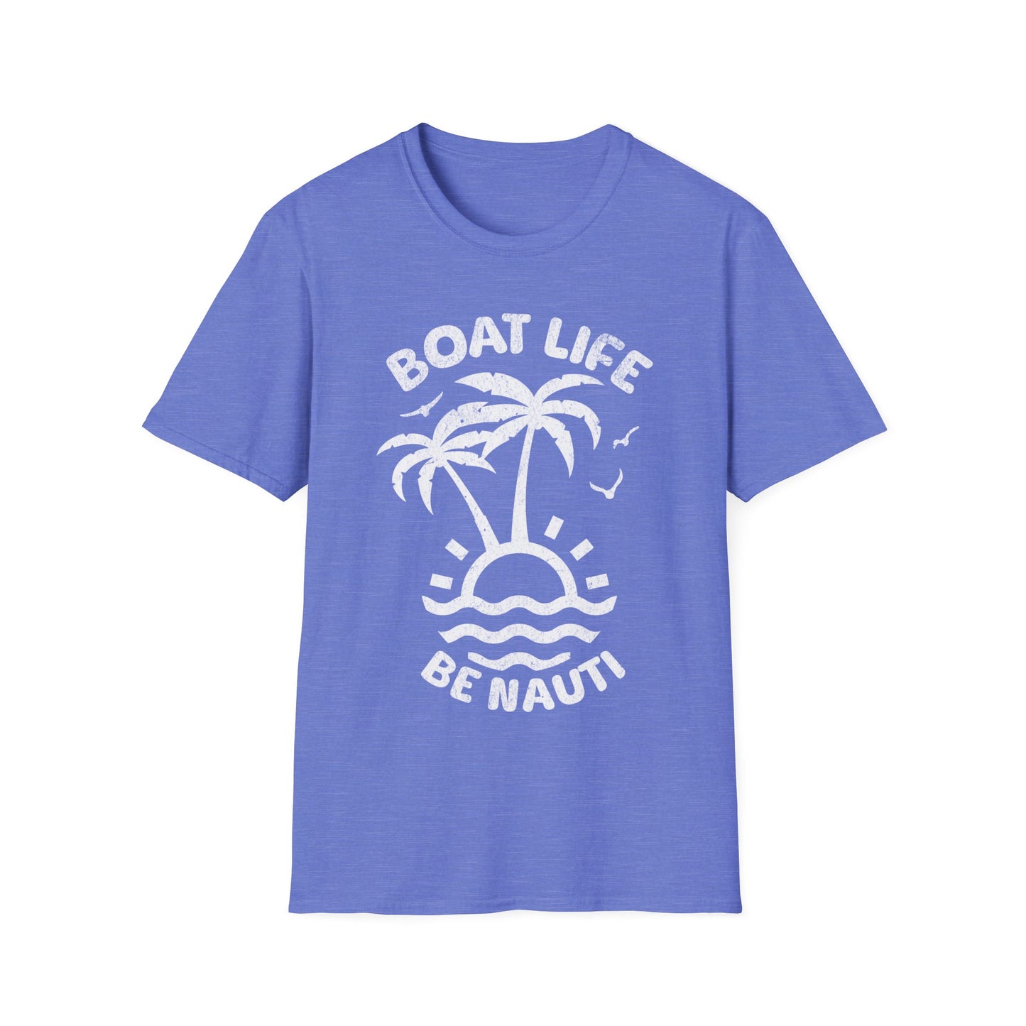 Boat Life Be Nauti Unisex Softstyle T-Shirt