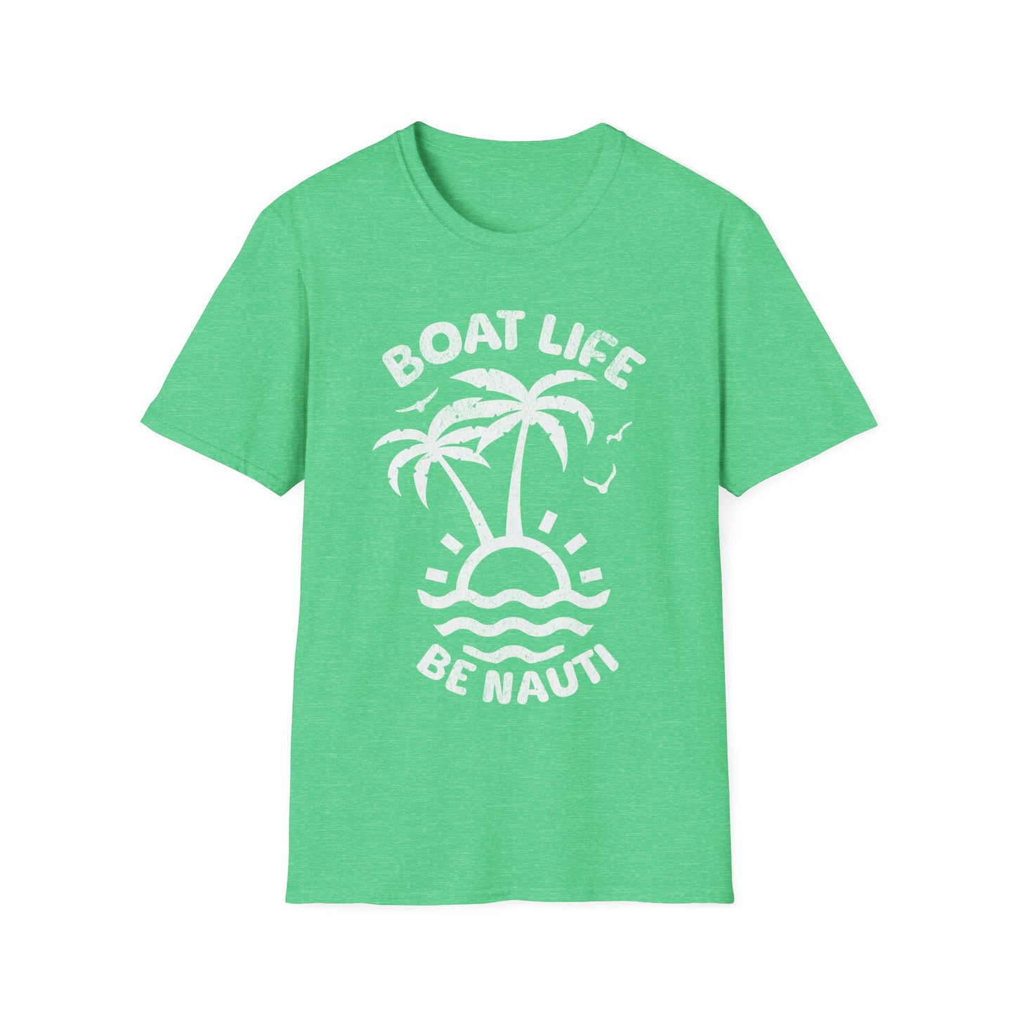 Boat Life Be Nauti Unisex Softstyle T-Shirt