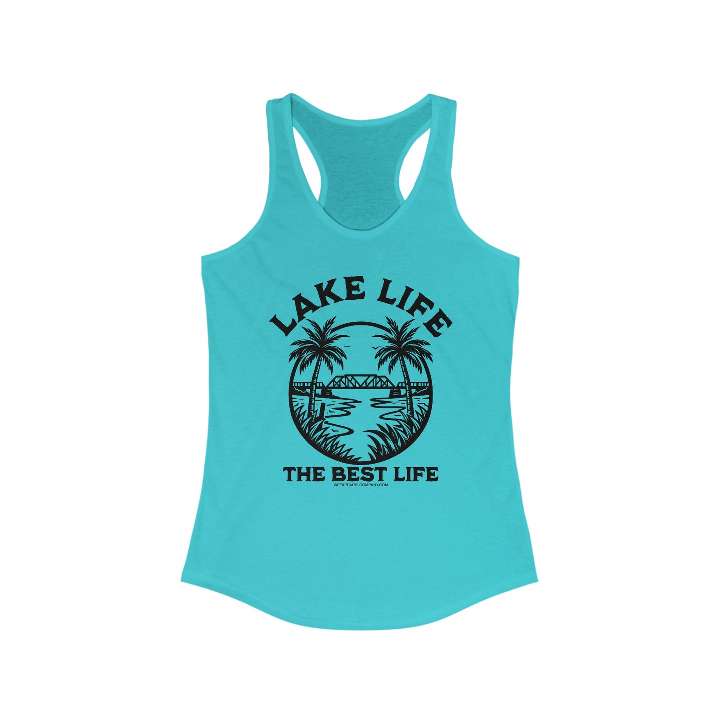 Lake Life Racerback Tank Womens