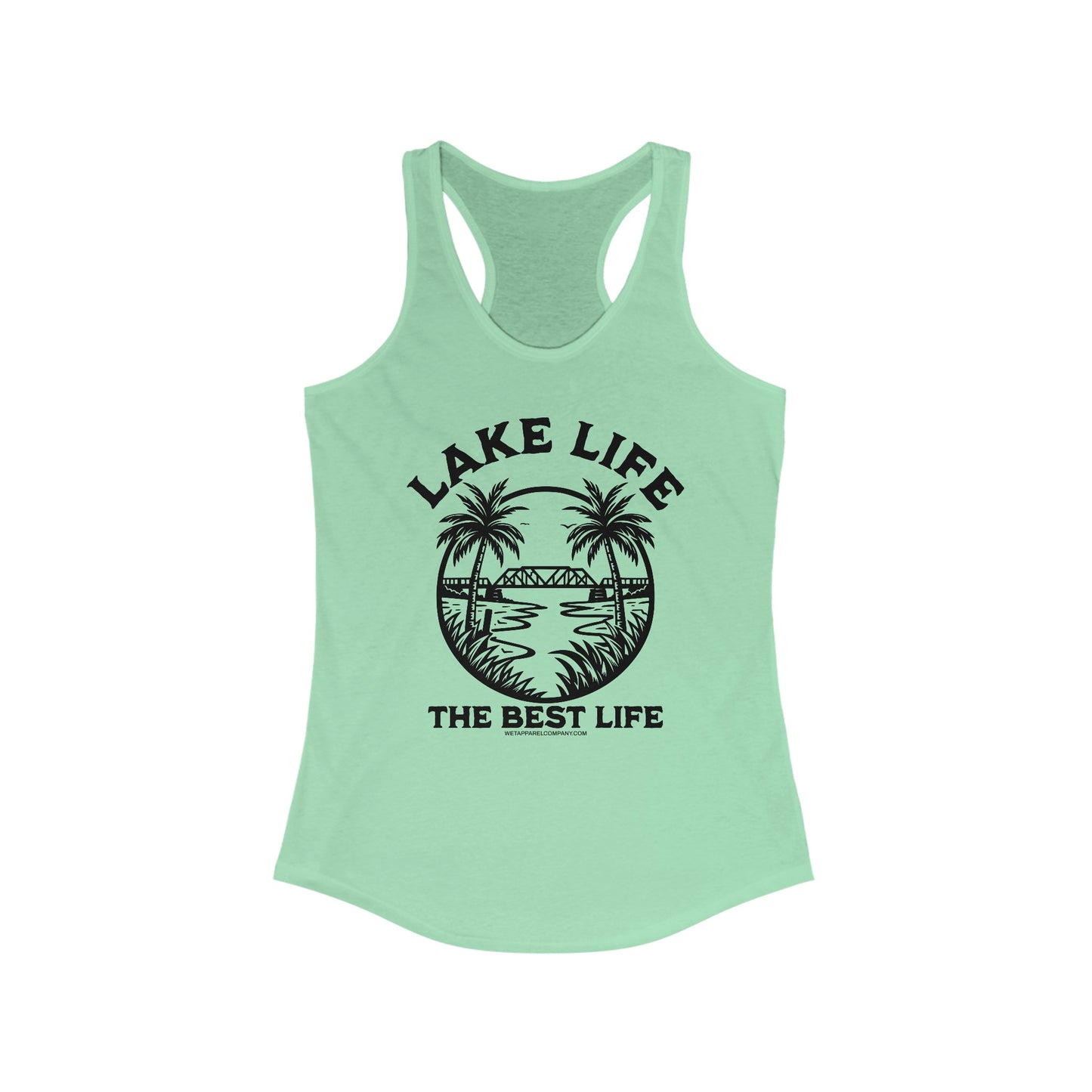 Lake Life Racerback Tank Womens