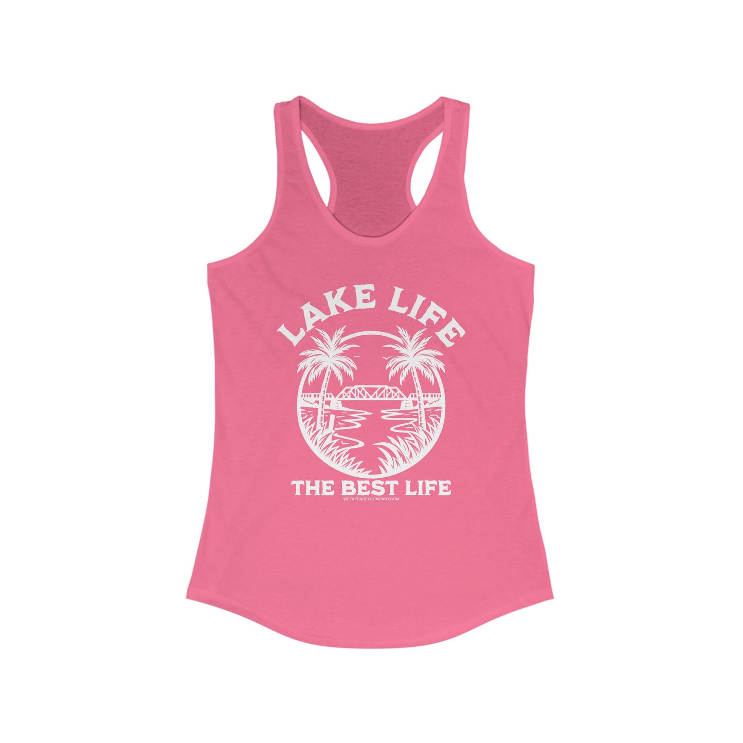 Lake Life Racerback Tank Womens
