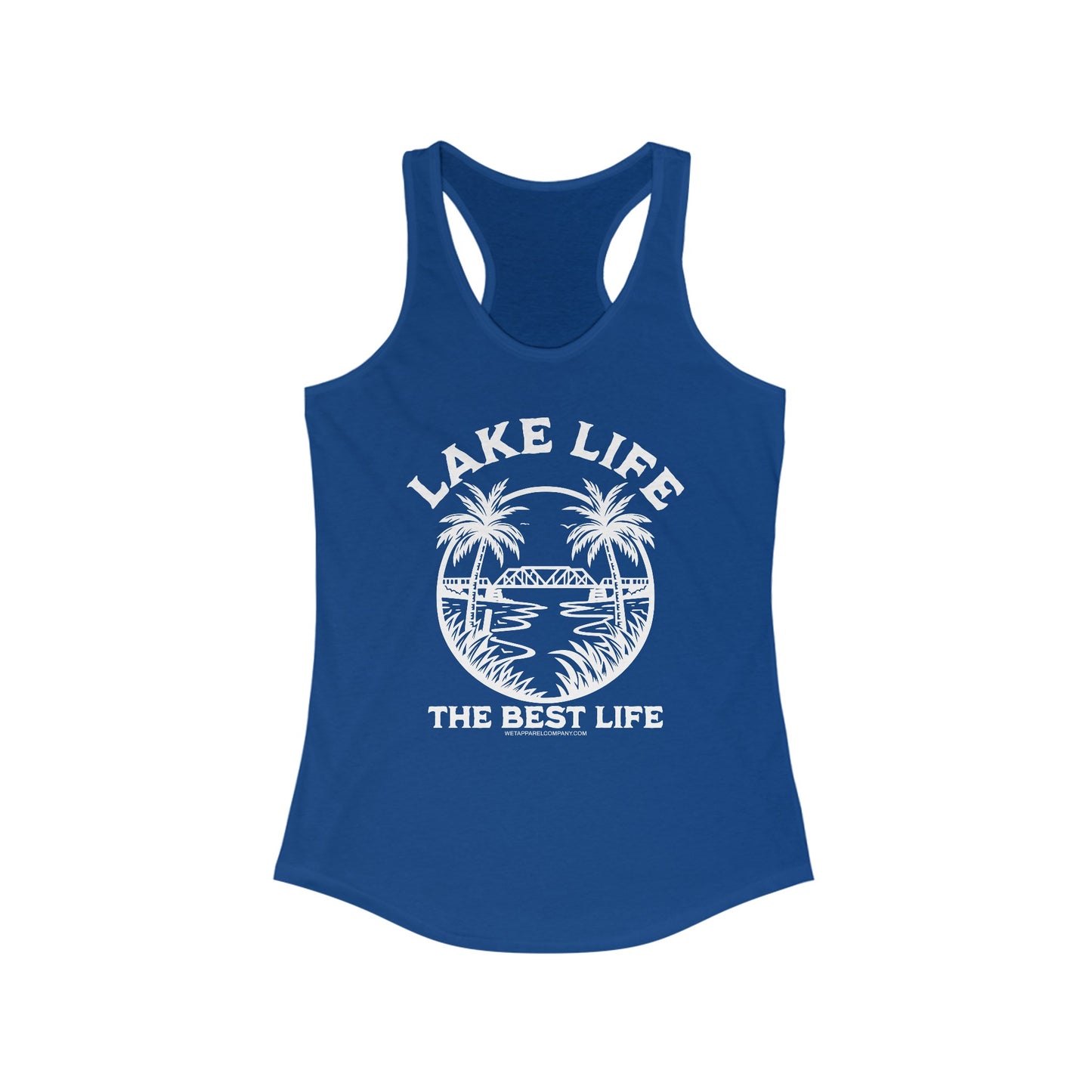 Lake Life Racerback Tank Womens