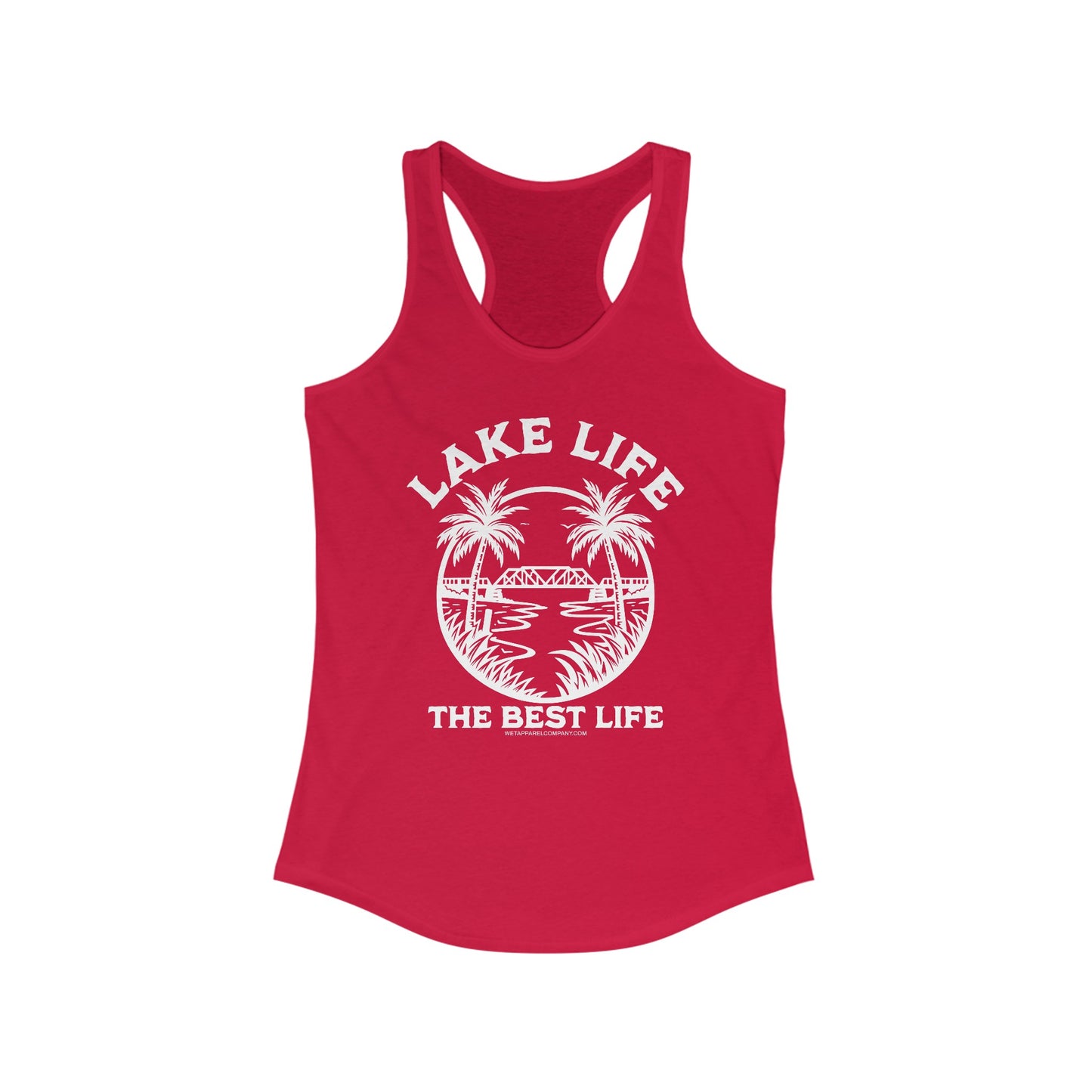Lake Life Racerback Tank Womens