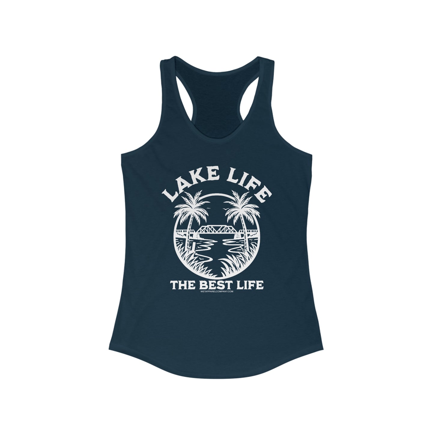 Lake Life Racerback Tank Womens