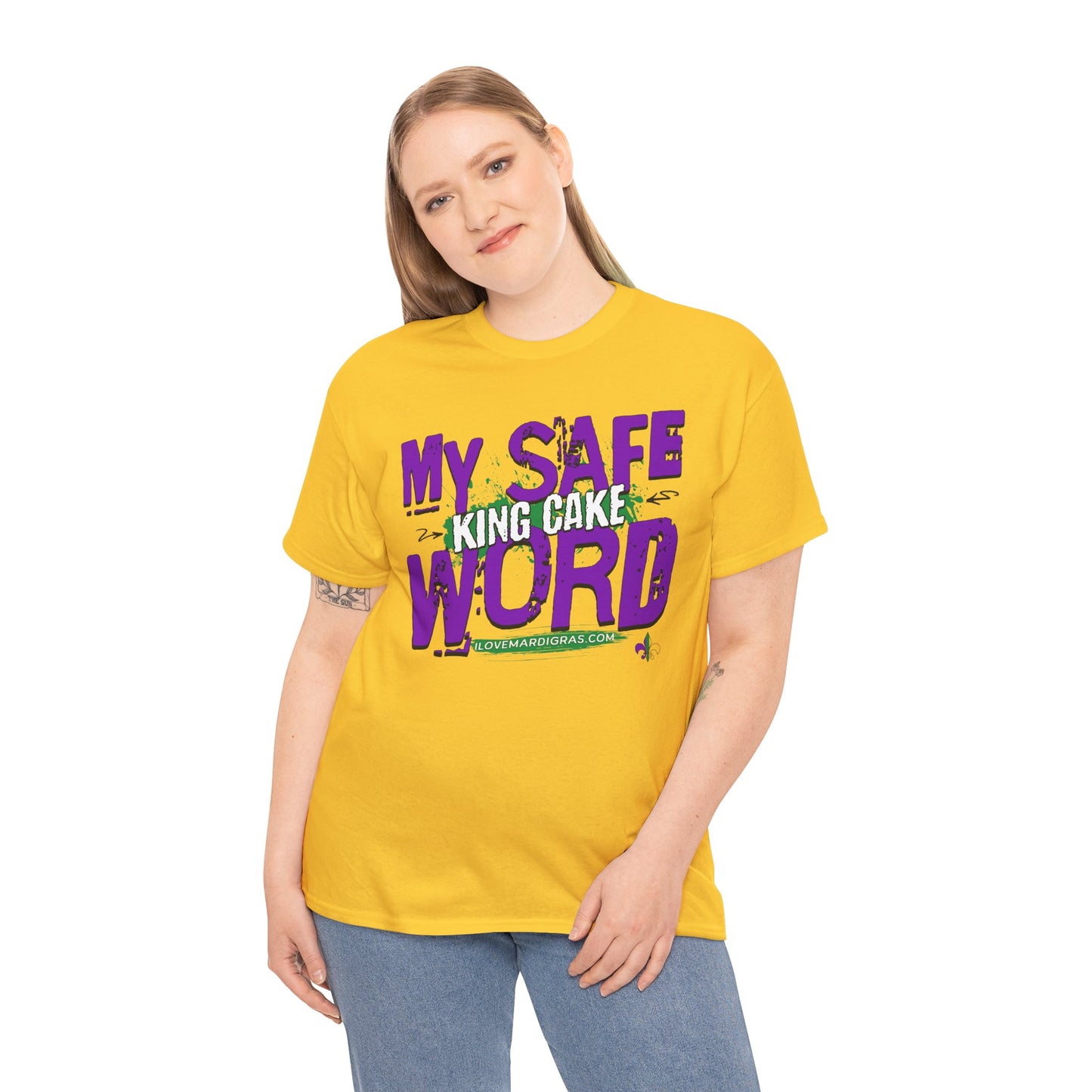 Mardi Gras "My Safe Word is King Cake"