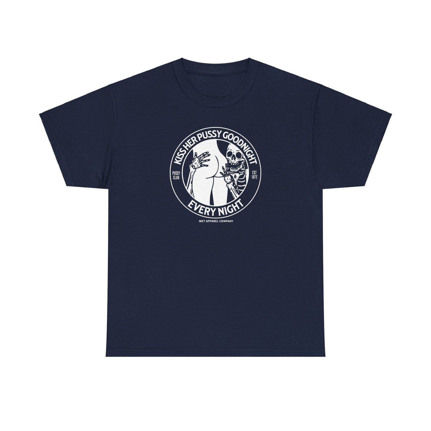 Funny Skeleton Kissing Booty Tee for Men
