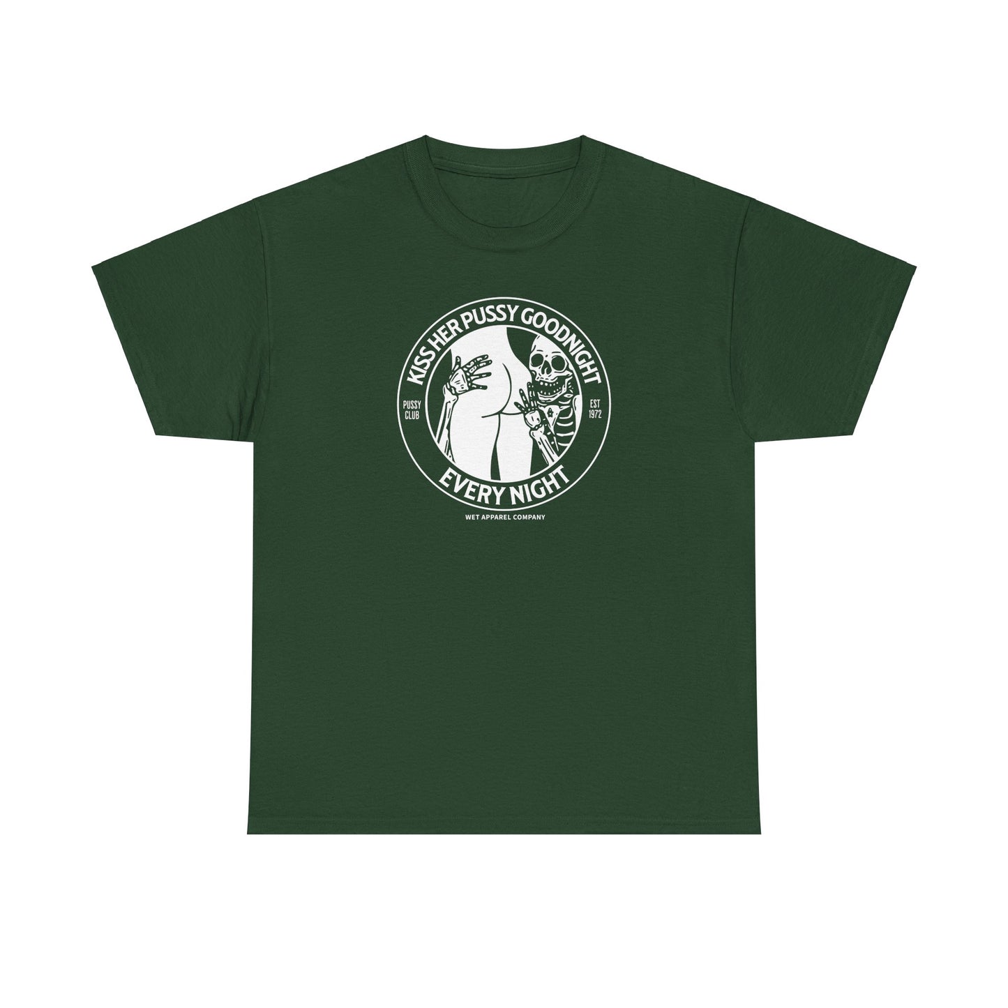 Funny Skeleton Kissing Booty Tee for Men