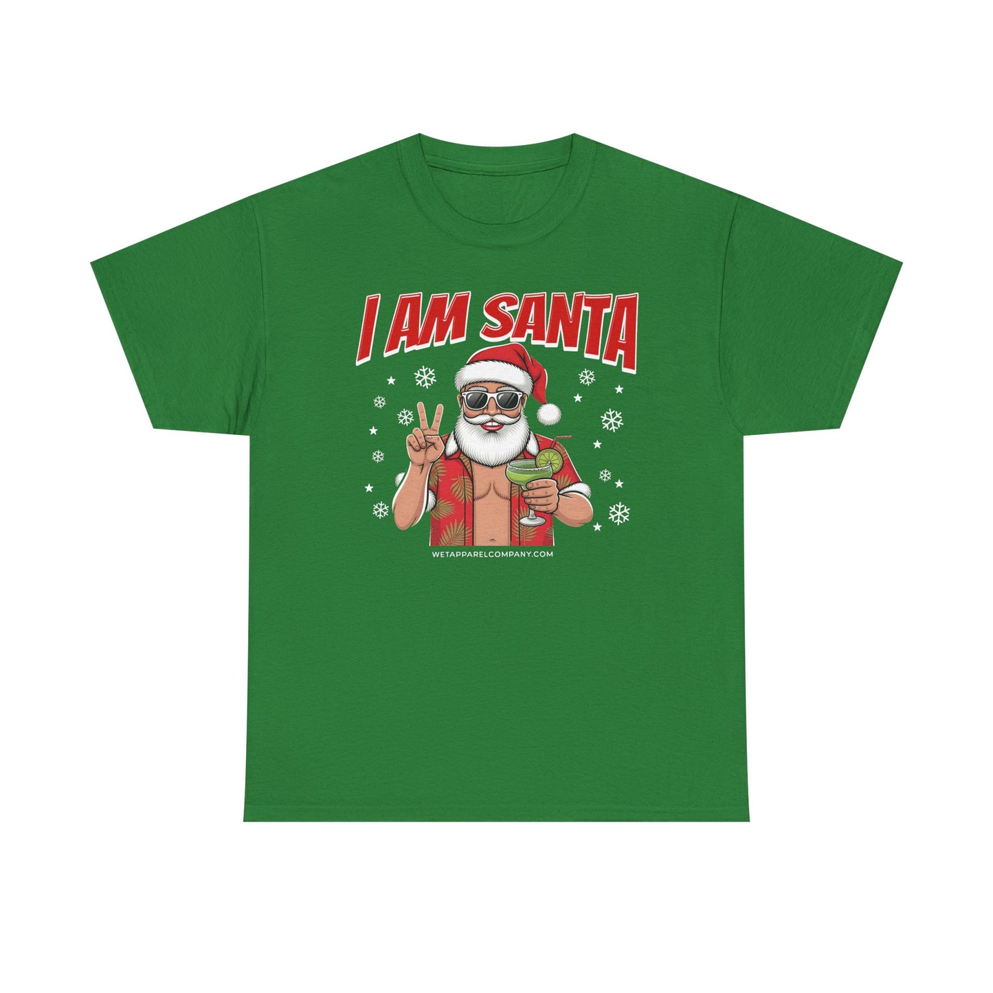 I Am Santa T-Shirt — Funny Holiday Santa Graphic Tee (Matching Couple)