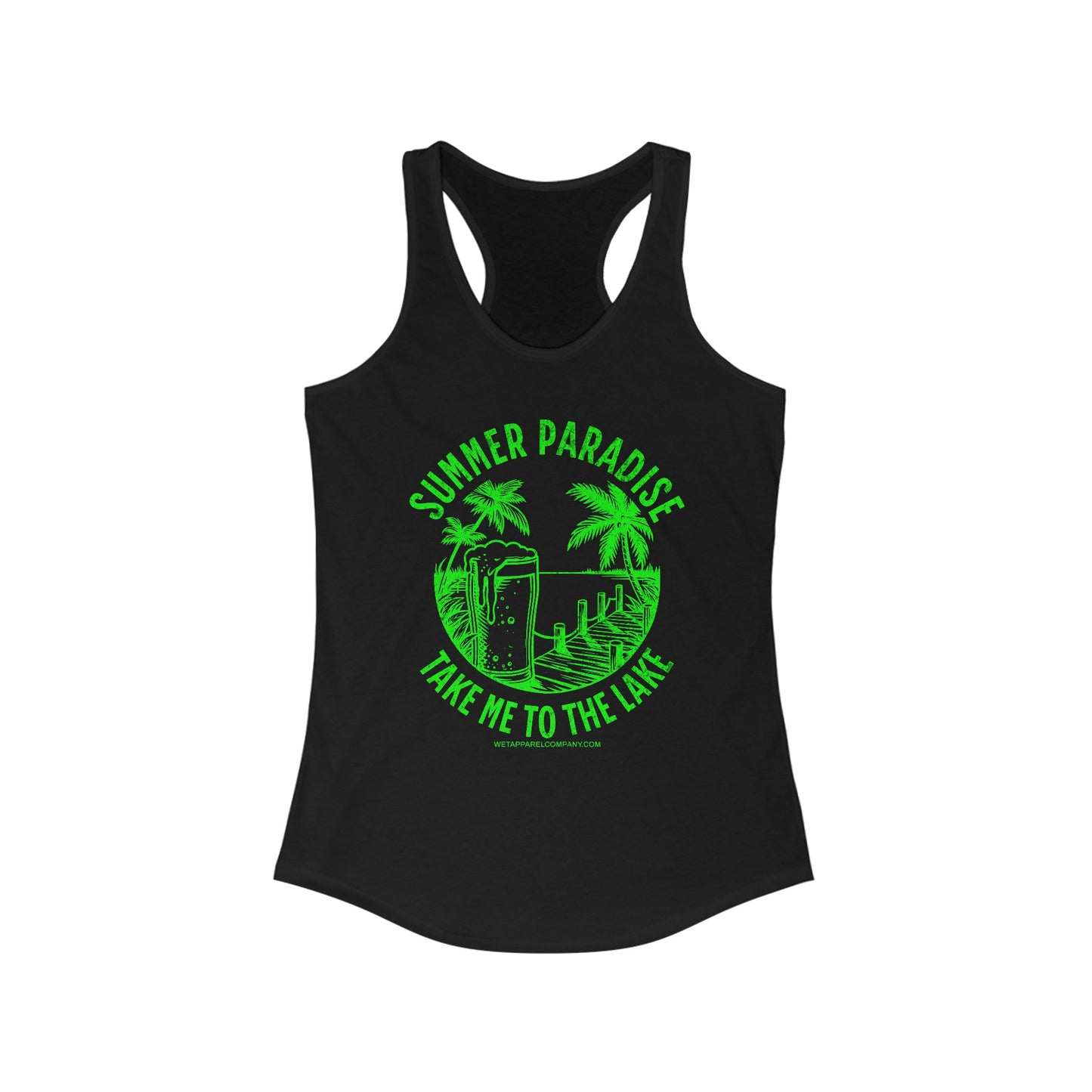 Lake Life Racerback Tank Womens