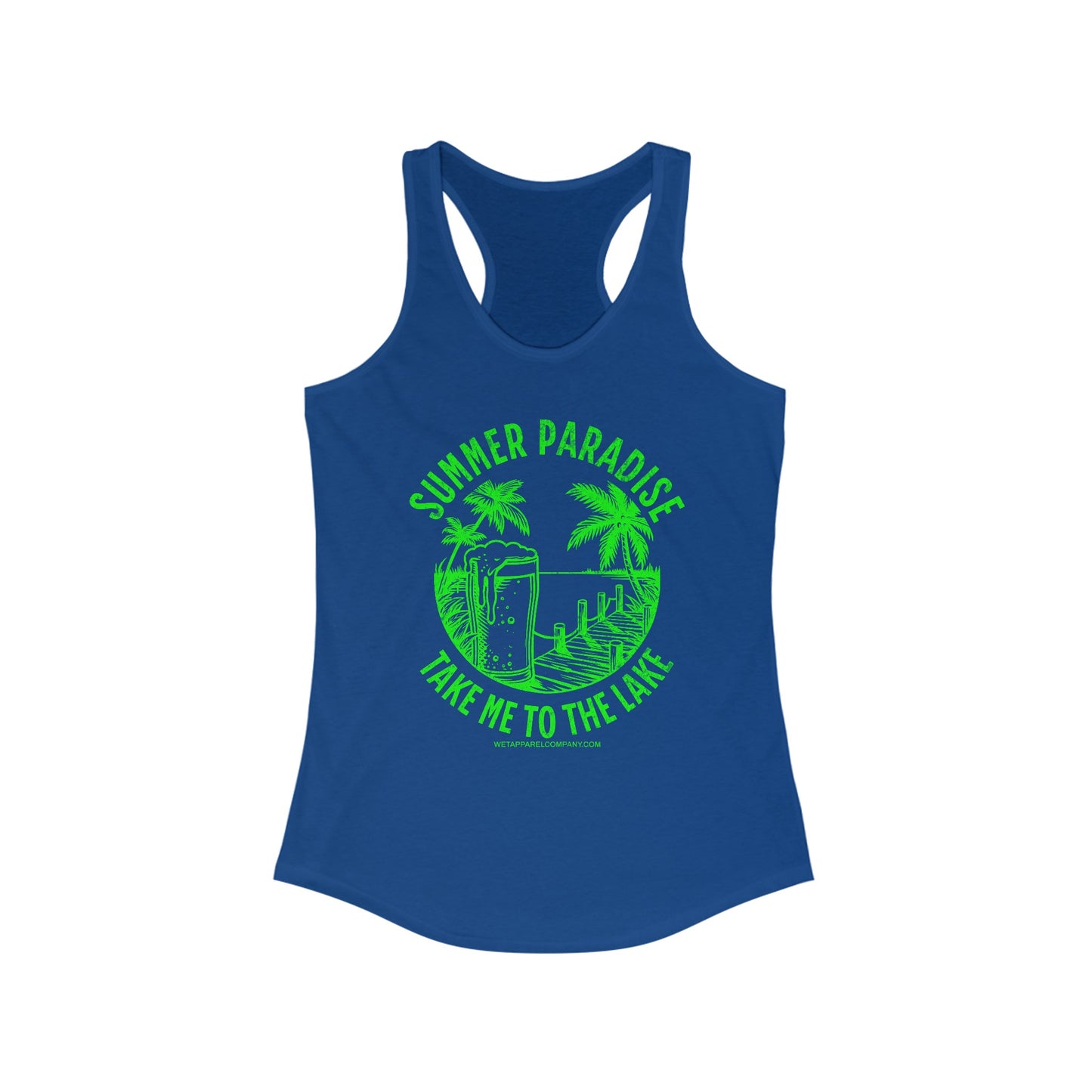 Lake Life Racerback Tank Womens