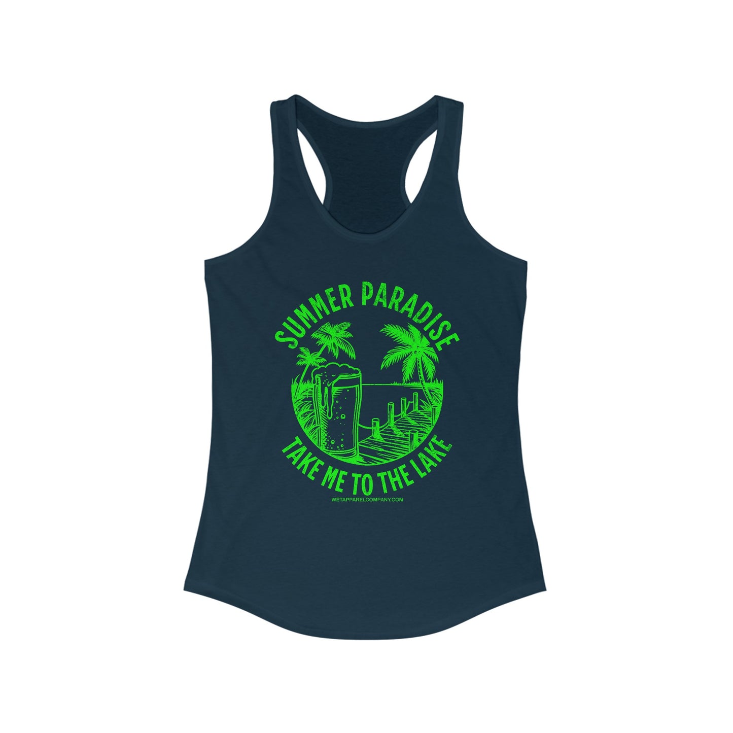 Lake Life Racerback Tank Womens
