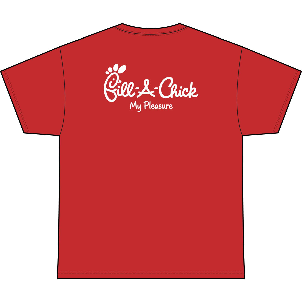 Chill-&-Chick “My Pleasure” Performance T‑Shirt