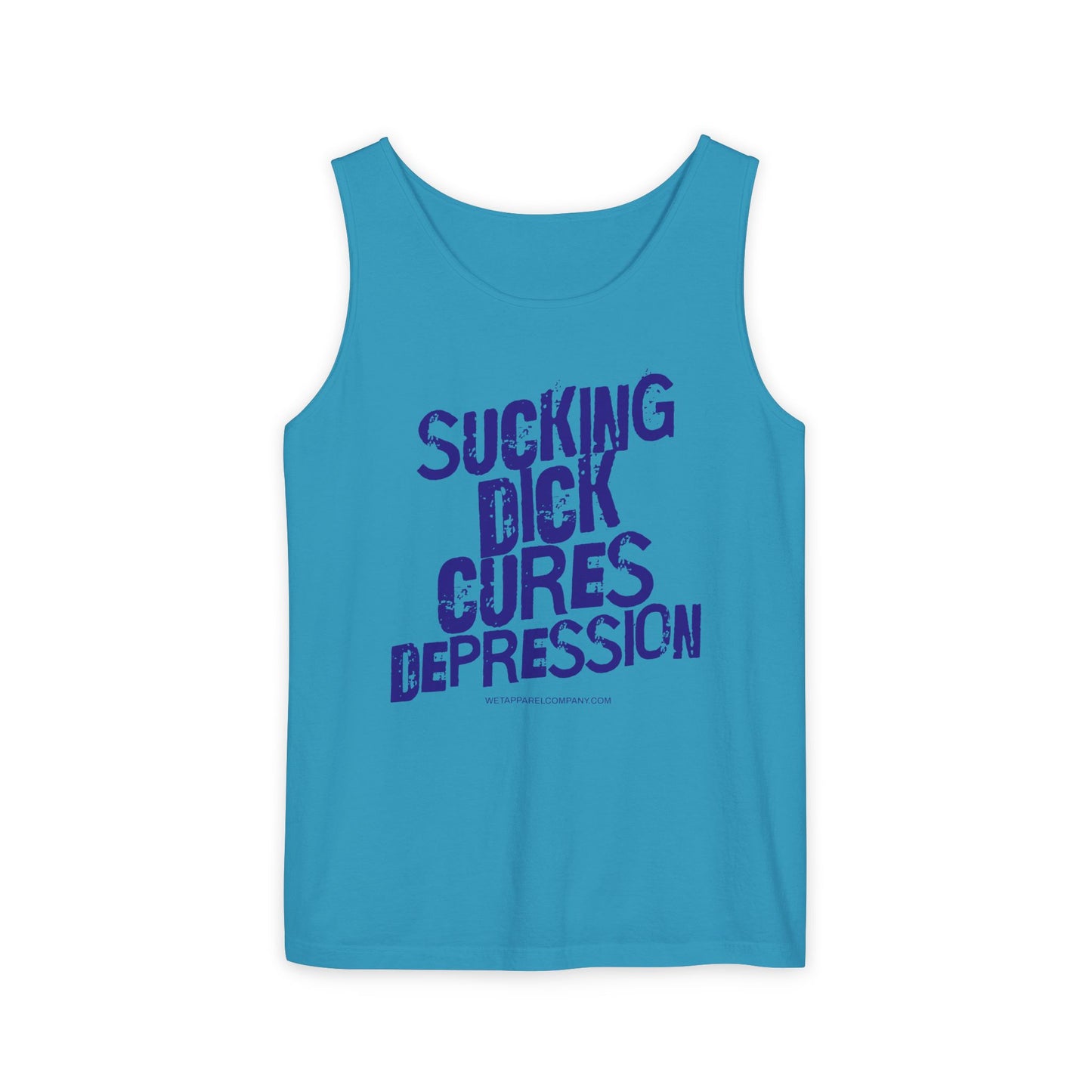 Sucking Dick Cures Depression Unisex Tank Top