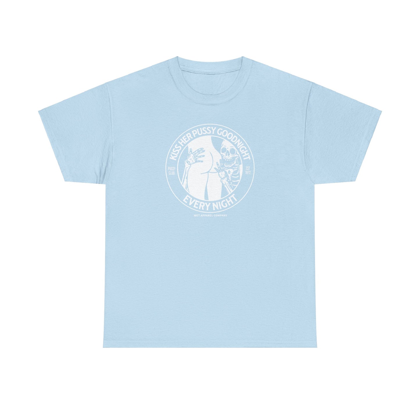 Funny Skeleton Kissing Booty Tee for Men