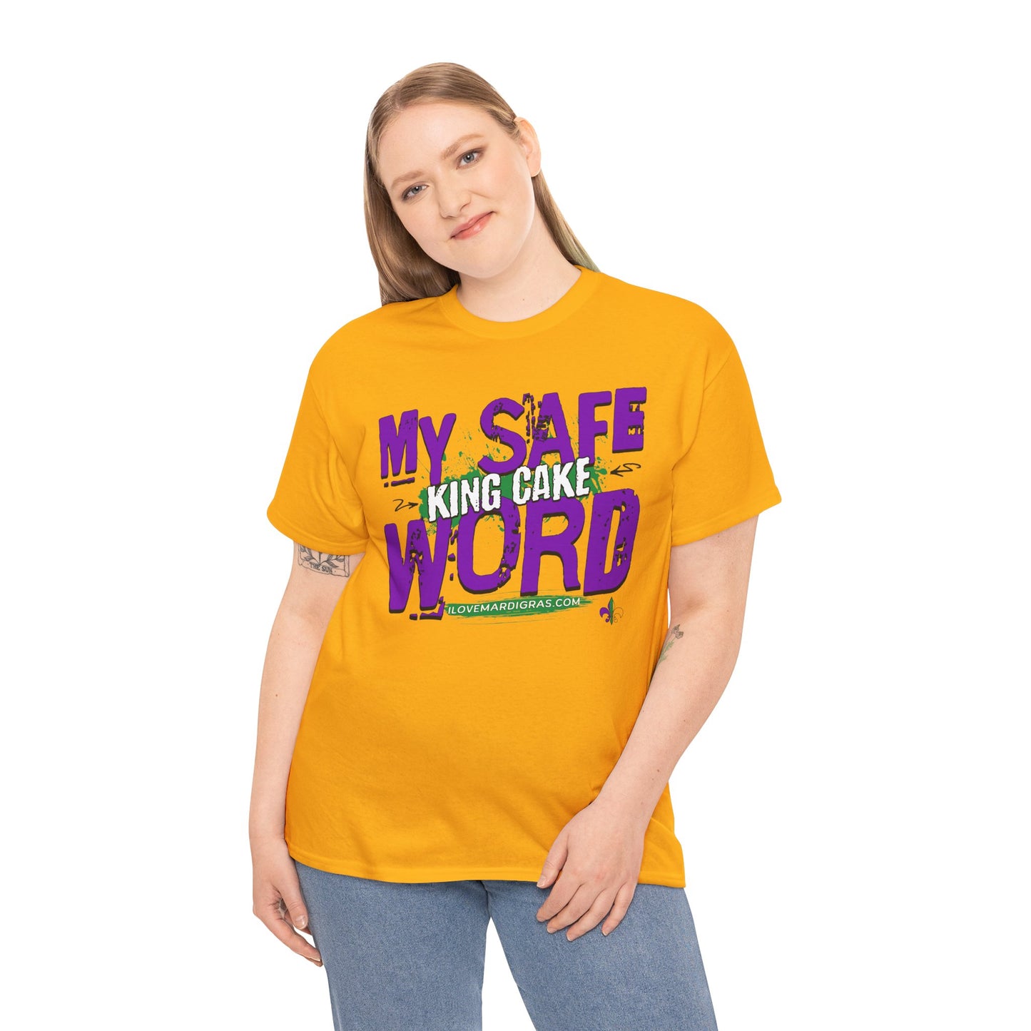 Mardi Gras "My Safe Word is King Cake"