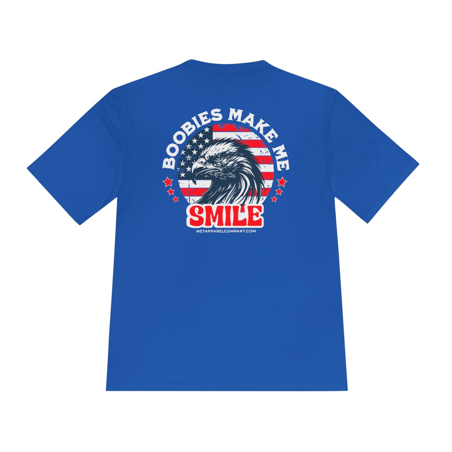 Funny Unisex Moisture Wicking Tee - "Eating Cures Depression"