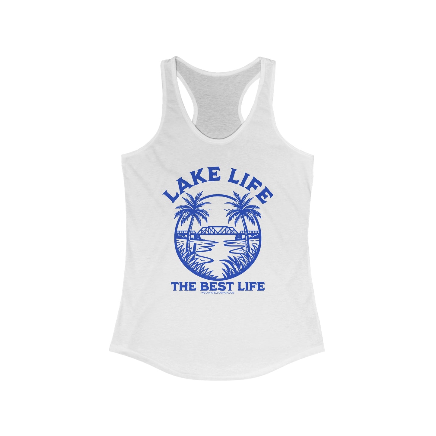 Lake Life Racerback Tank Womens
