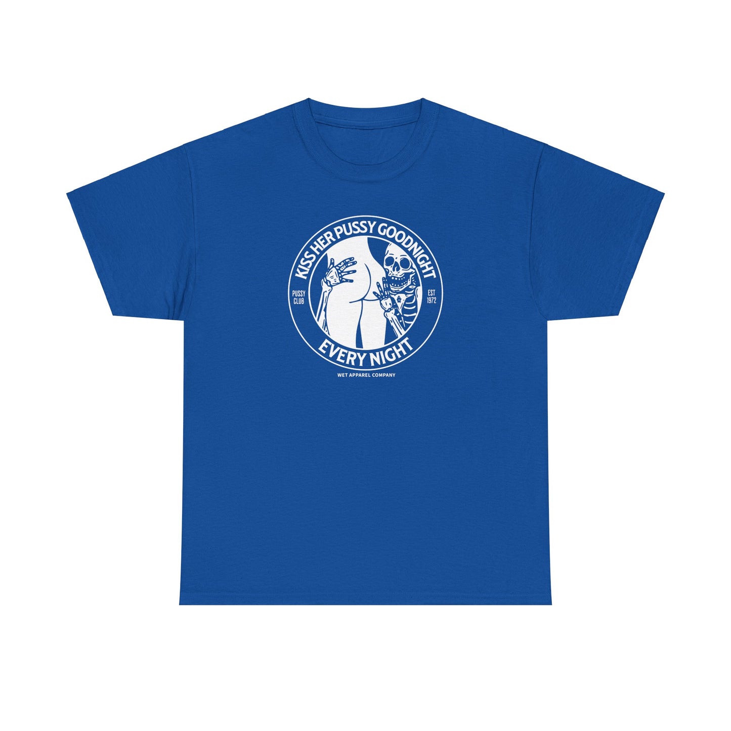 Funny Skeleton Kissing Booty Tee for Men
