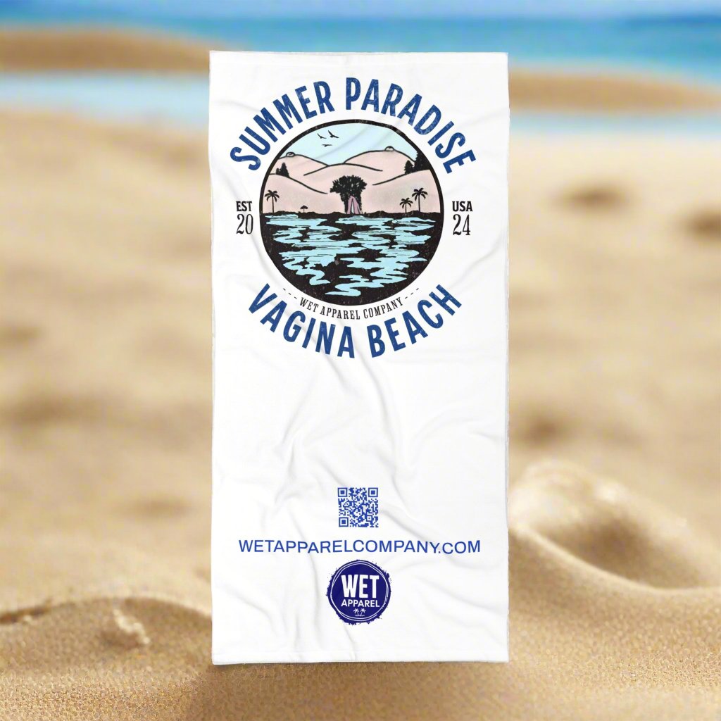 Beach Towel - Vagina Beach