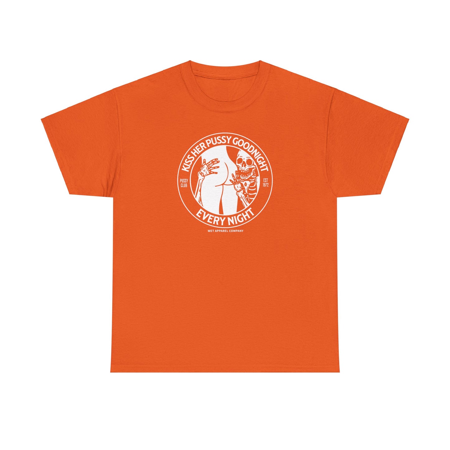 Funny Skeleton Kissing Booty Tee for Men