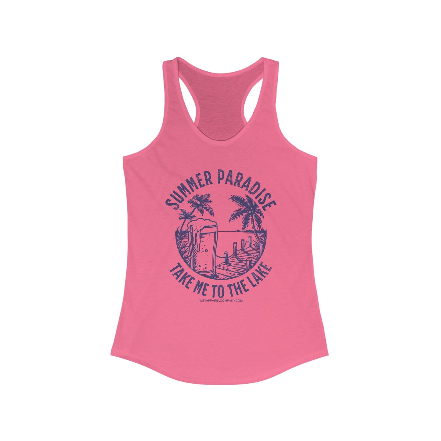 Lake Life Racerback Tank Womens