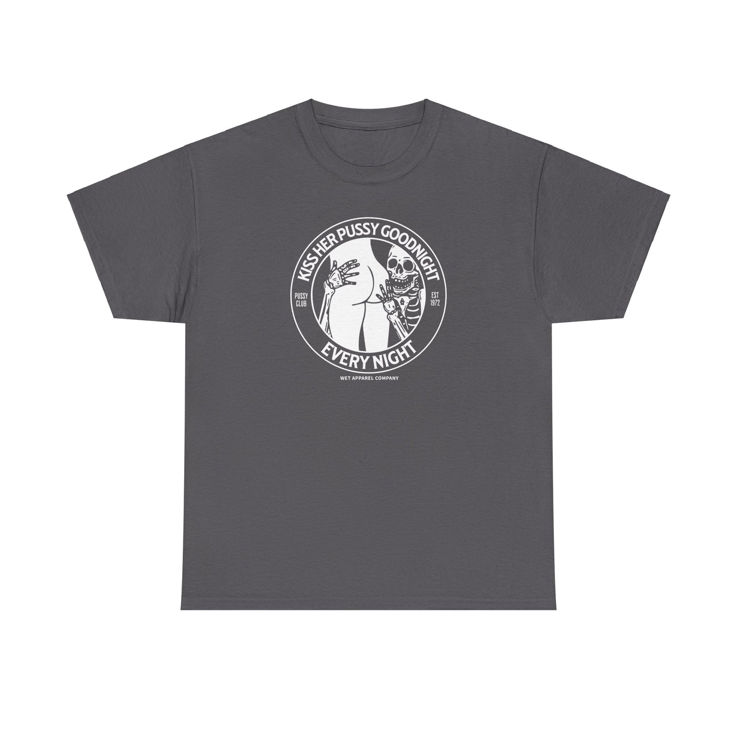 Funny Skeleton Kissing Booty Tee for Men