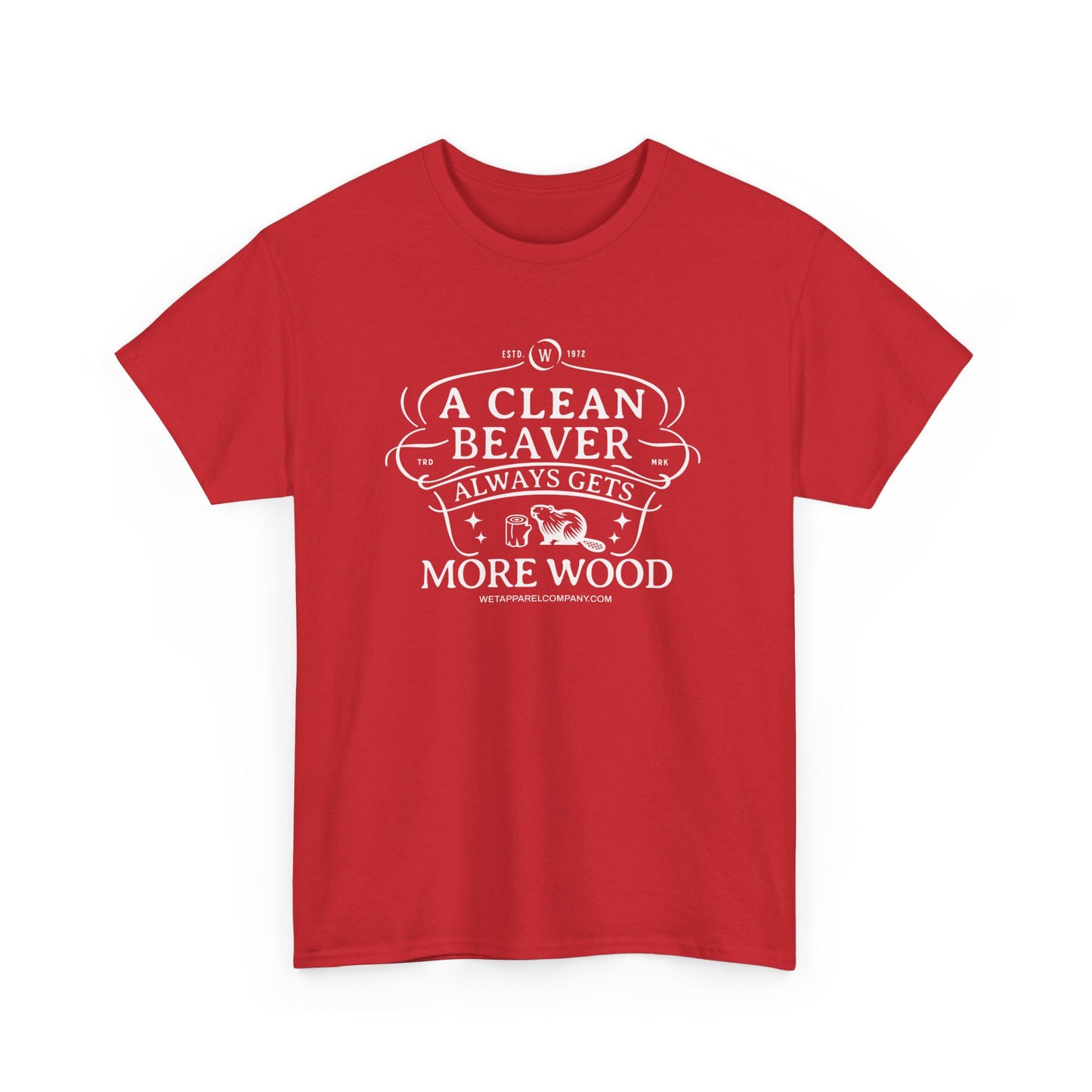 Clean Beaver gets more wood Red