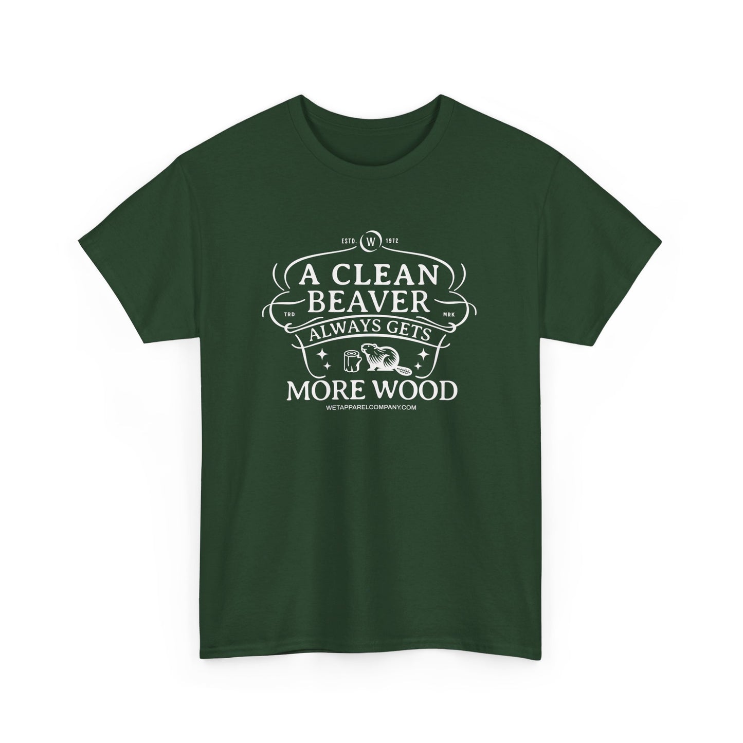 Clean Beaver gets more wood forest green