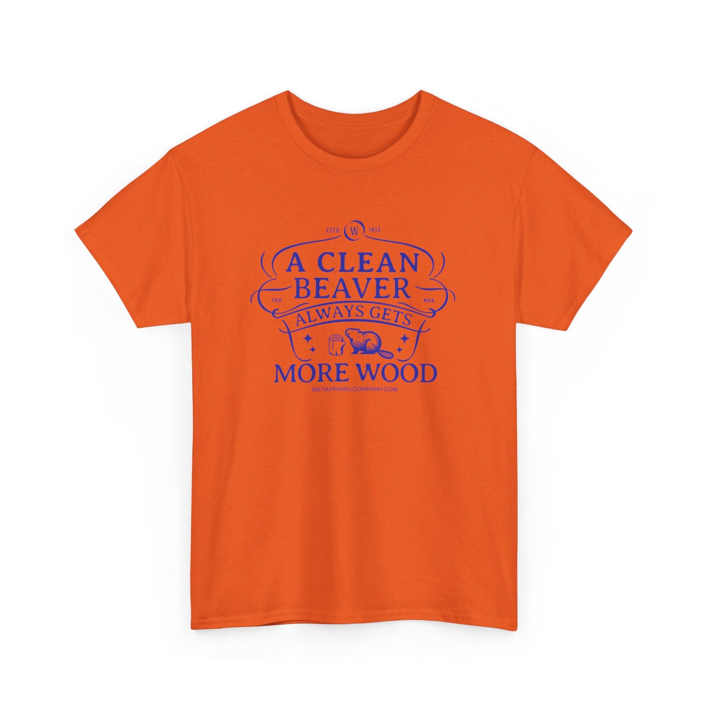 Clean Beaver gets more wood orange
