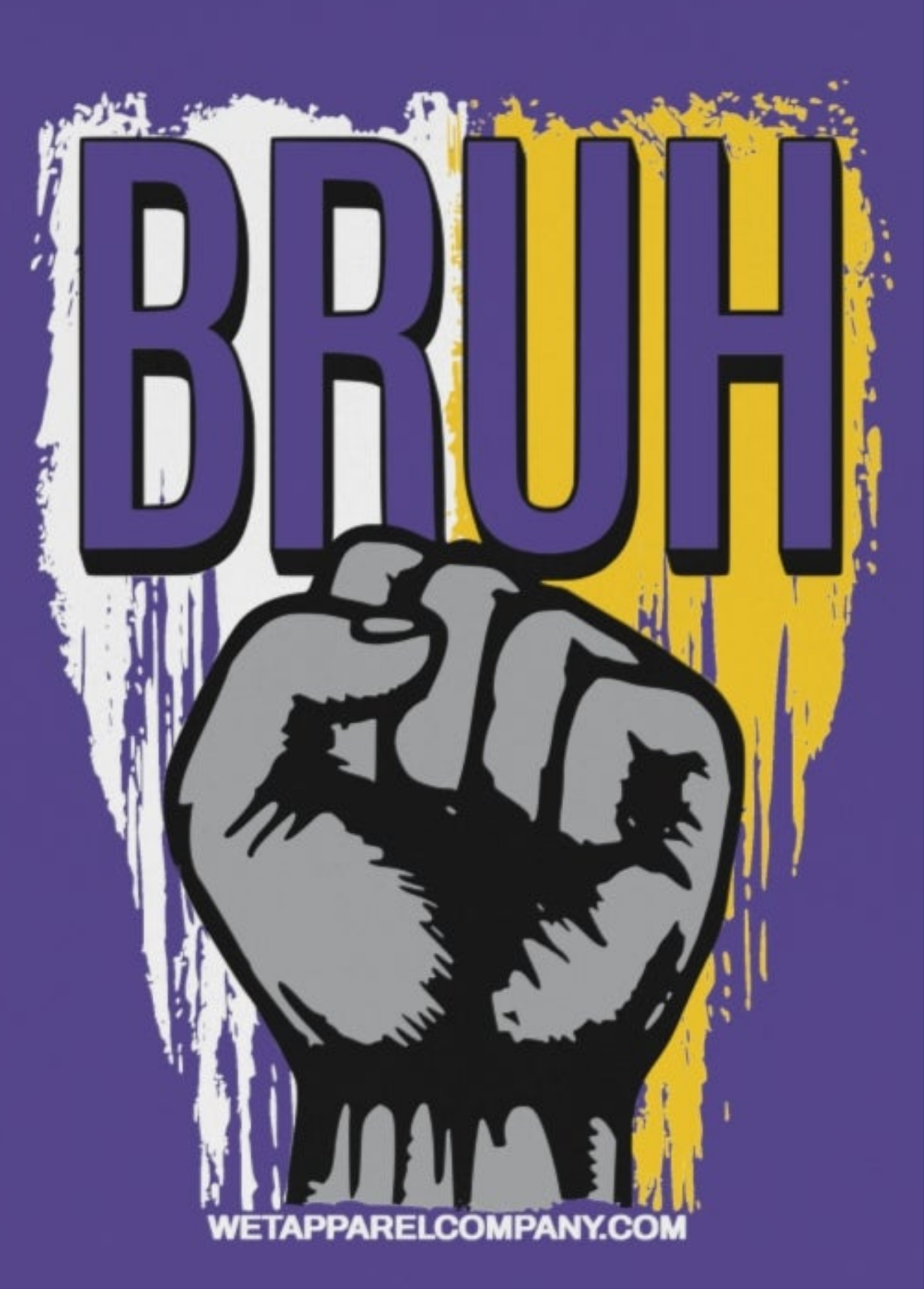 Moisture Wicking Tee - Bruh Shirt for Men Who Love Their Brothers