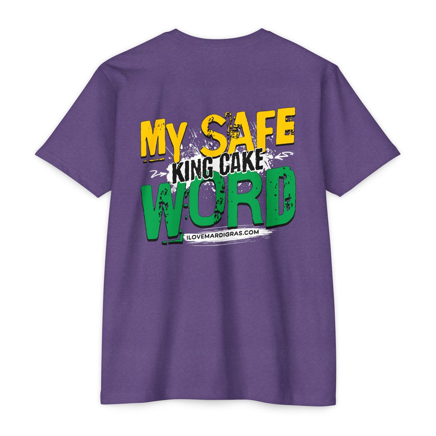 Mardi Gras, King Cake Graphic T-Shirt