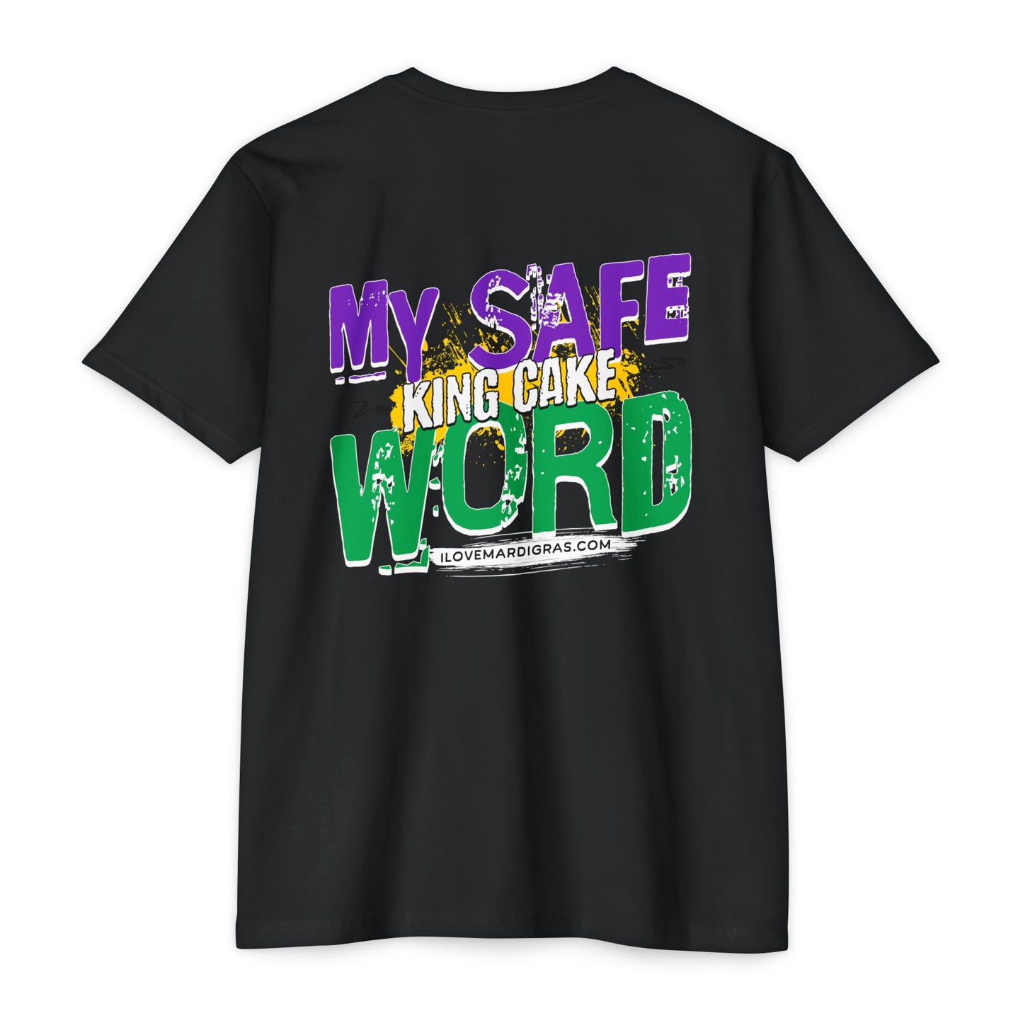Mardi Gras, King Cake Graphic T-Shirt