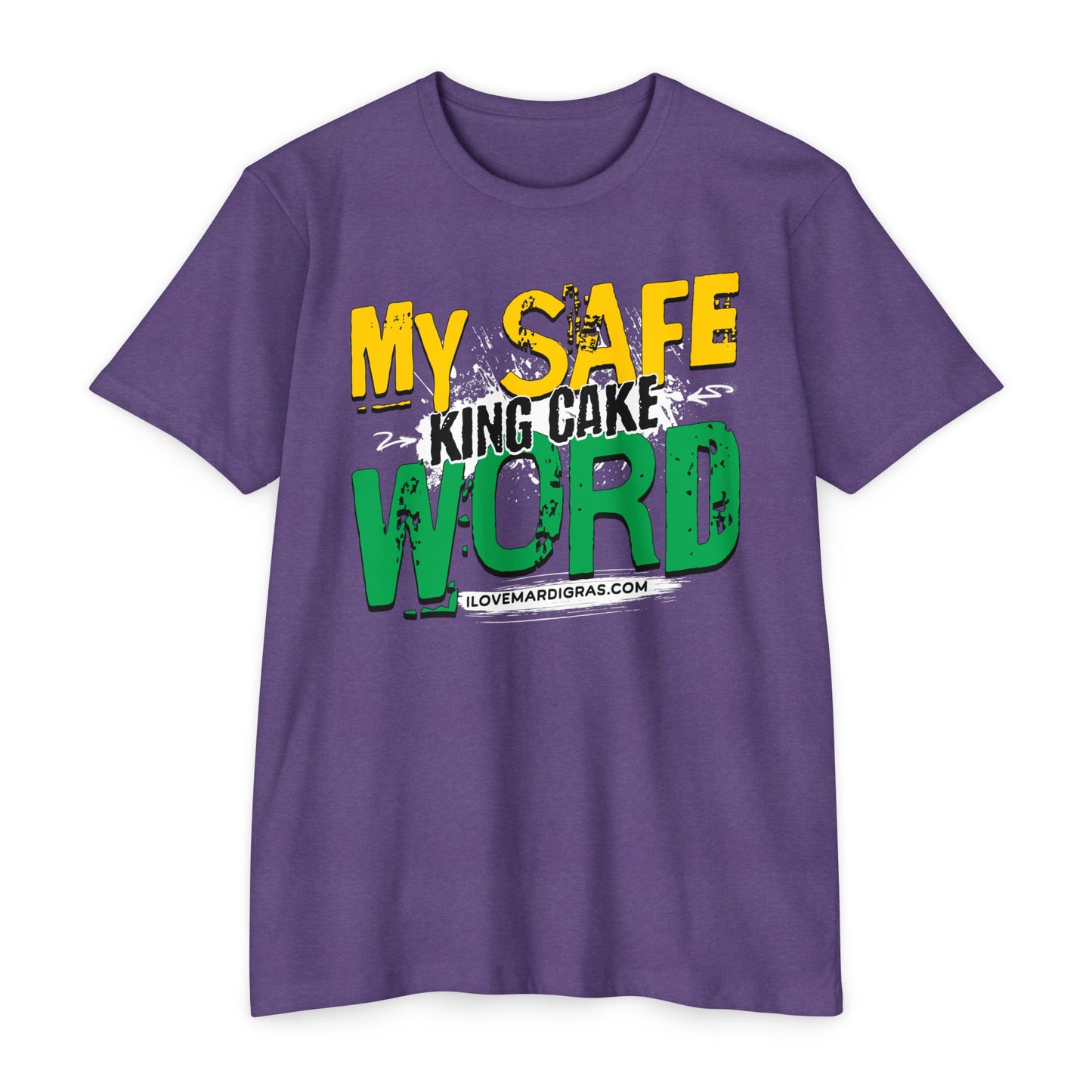 Mardi Gras, King Cake Graphic T-Shirt