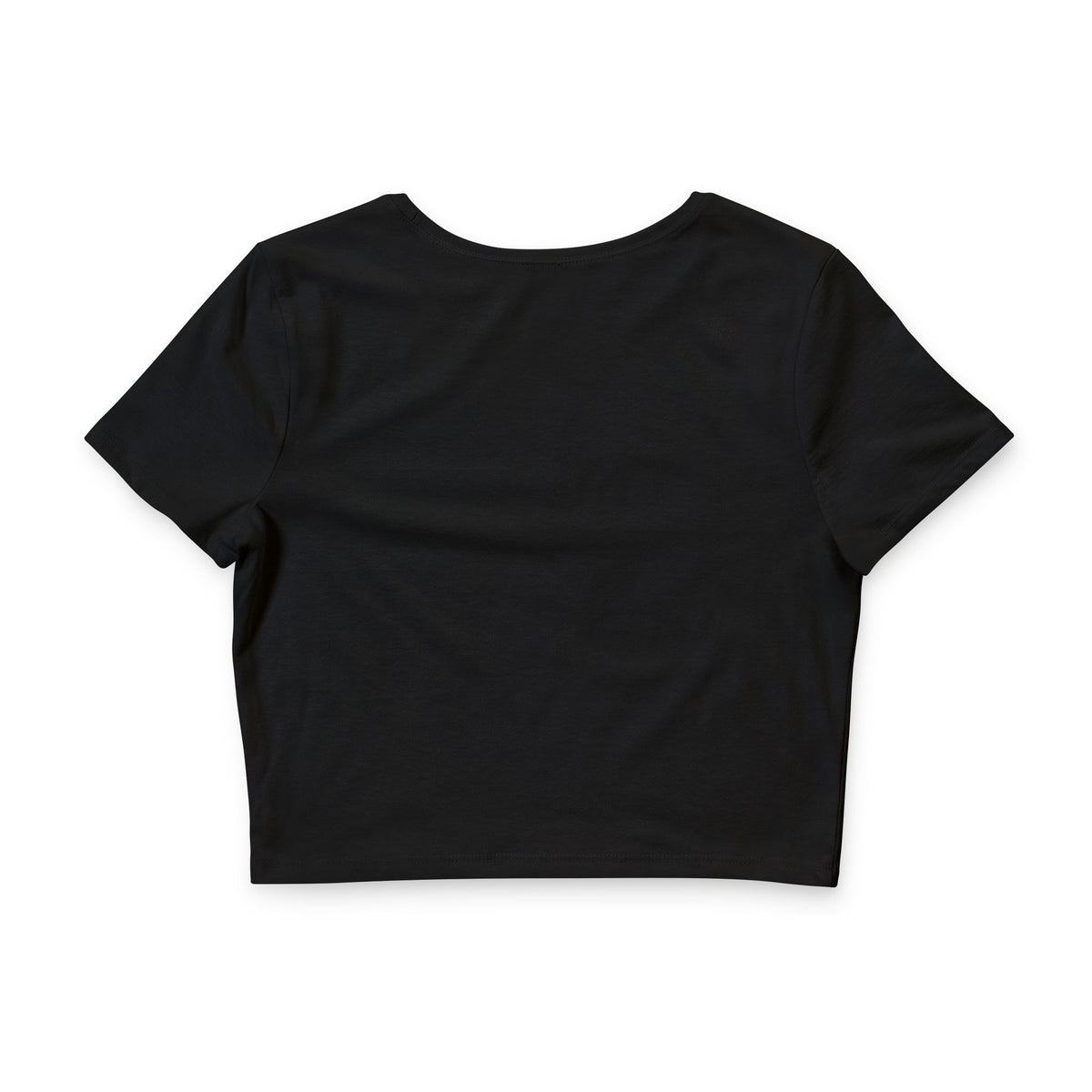Crop Tee — “Bi-Wives Matter: It’s Not Cheatin’ If She’s Also Eatin’” Retro Flamingo Graphic