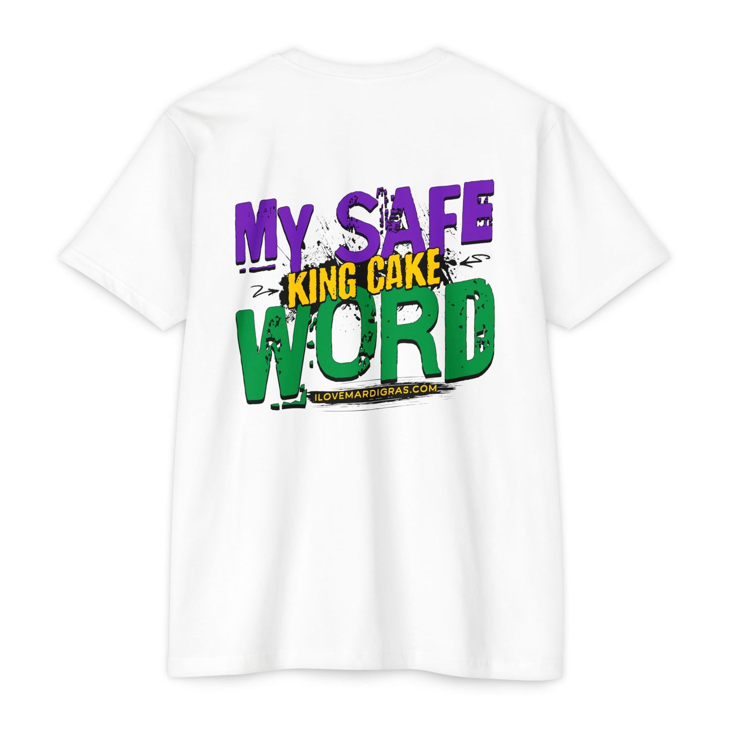 Mardi Gras, King Cake Graphic T-Shirt