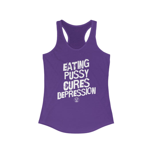 Women's Pussy Racerback Tank