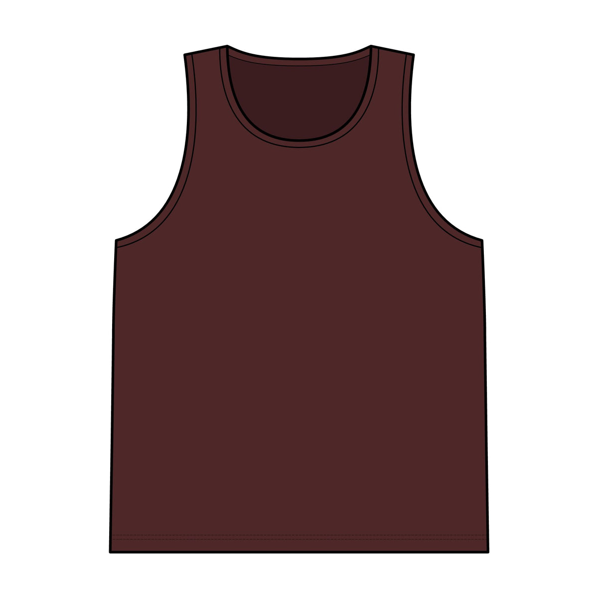 Let's Make Macaroni Noises Tank Top — Funny Pasta Graphic Reversible Mesh Tank
