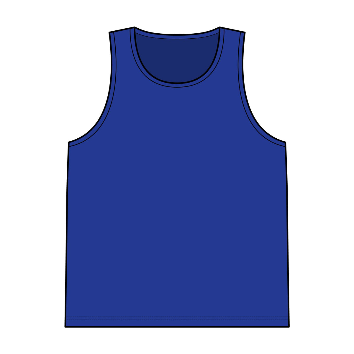Let's Make Macaroni Noises Tank Top — Funny Pasta Graphic Reversible Mesh Tank
