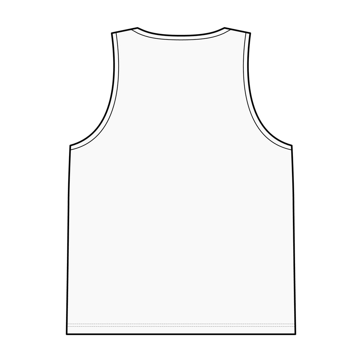 Let's Make Macaroni Noises Tank Top — Funny Pasta Graphic Reversible Mesh Tank