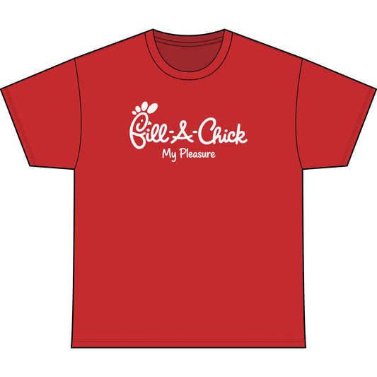 Chill-&-Chick “My Pleasure” Performance T‑Shirt