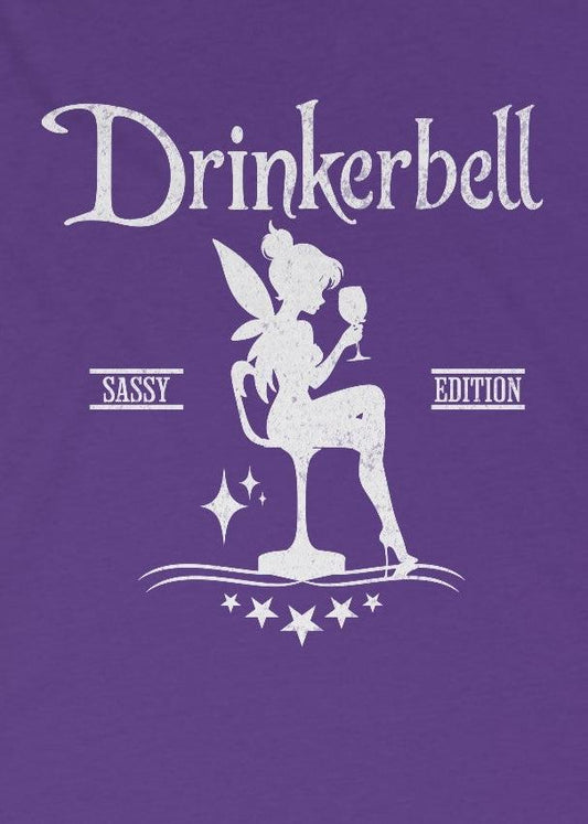 DrinkerBell Razor Back Tank Purple