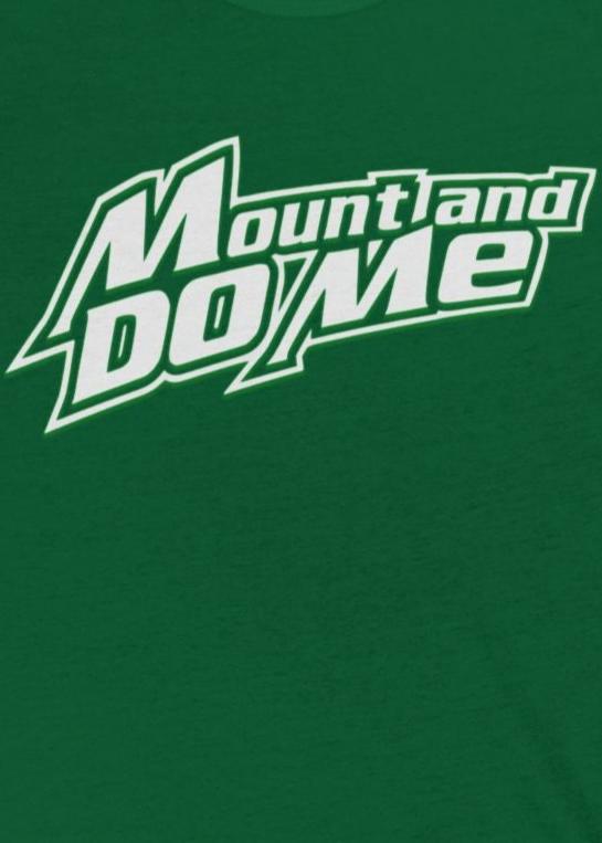 Mount and Dew Me Tank Green