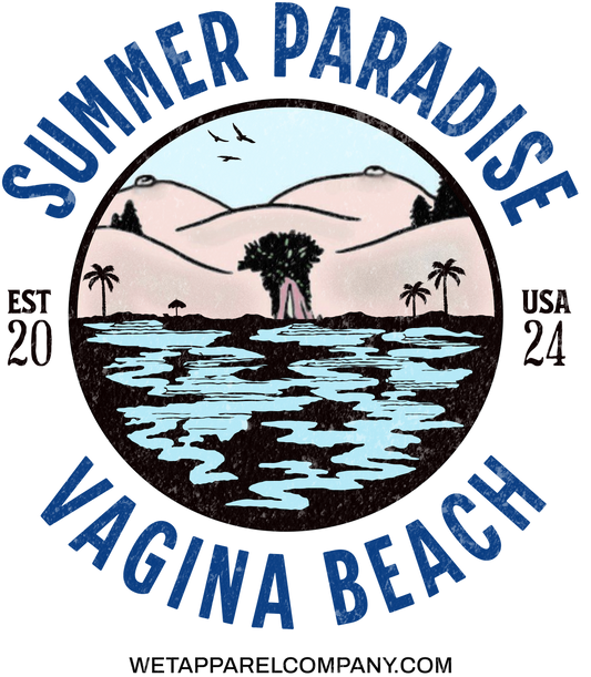 Beach Towel - Vagina Beach
