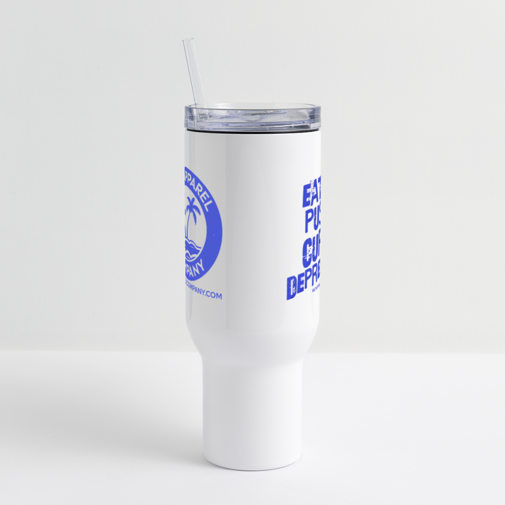 40 oz Travel Tumbler - white